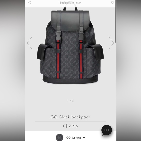 GUCCI BACKPACK HALF OF ORIGINAL PRICE - Picture 10 of 10